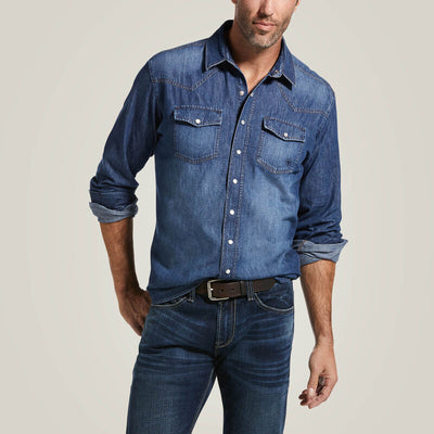 DENIM RETRO FIT SHIRT