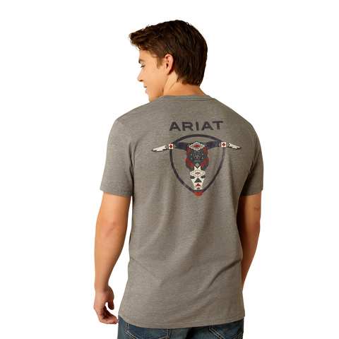 ARIAT SOUTHWESTERN LONGHORN T-SHIRT