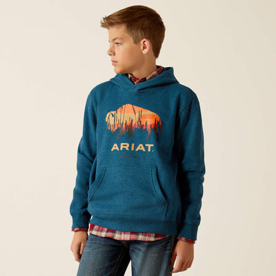 YOUTH BISON PLAINS HOODIE