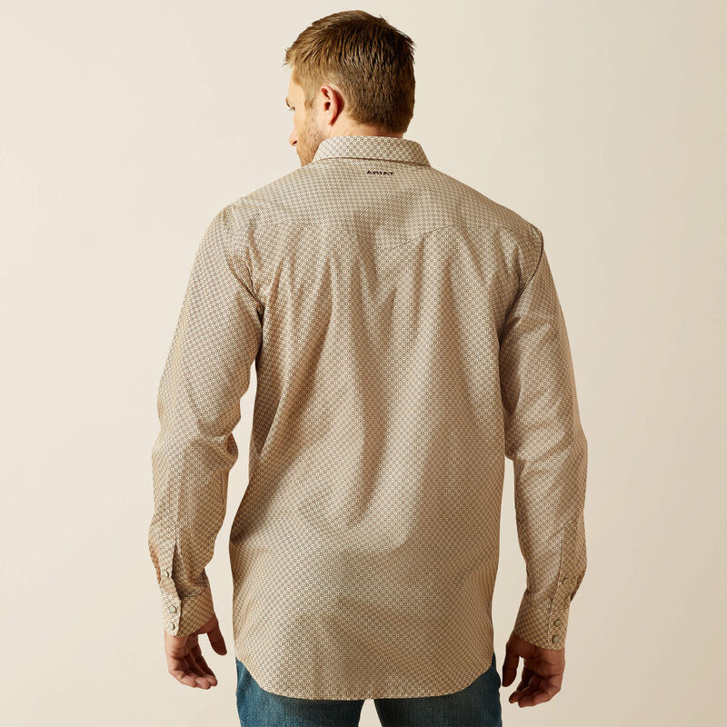 WRINKLE FREE EDDIE FITTED SHIRT