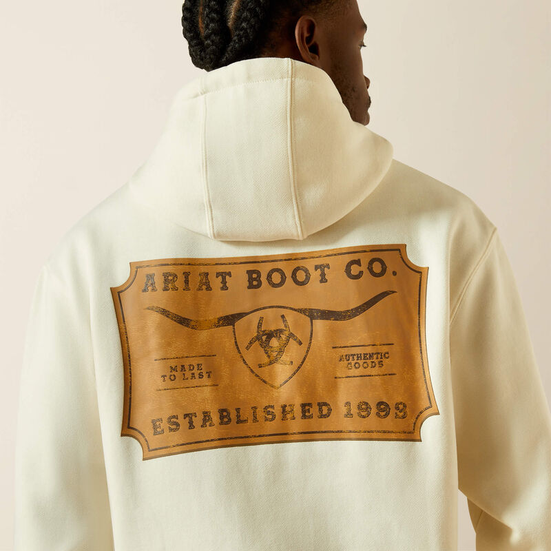 ARIAT SHIELD STEARHEAD HOODIE
