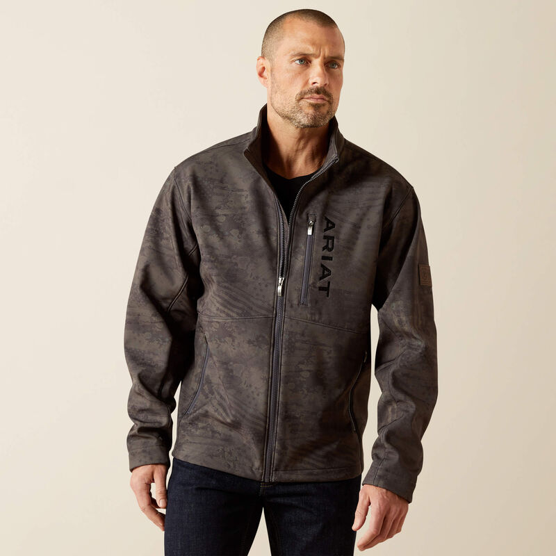 PATRIOT FLAG SOFTSHELL JACKET