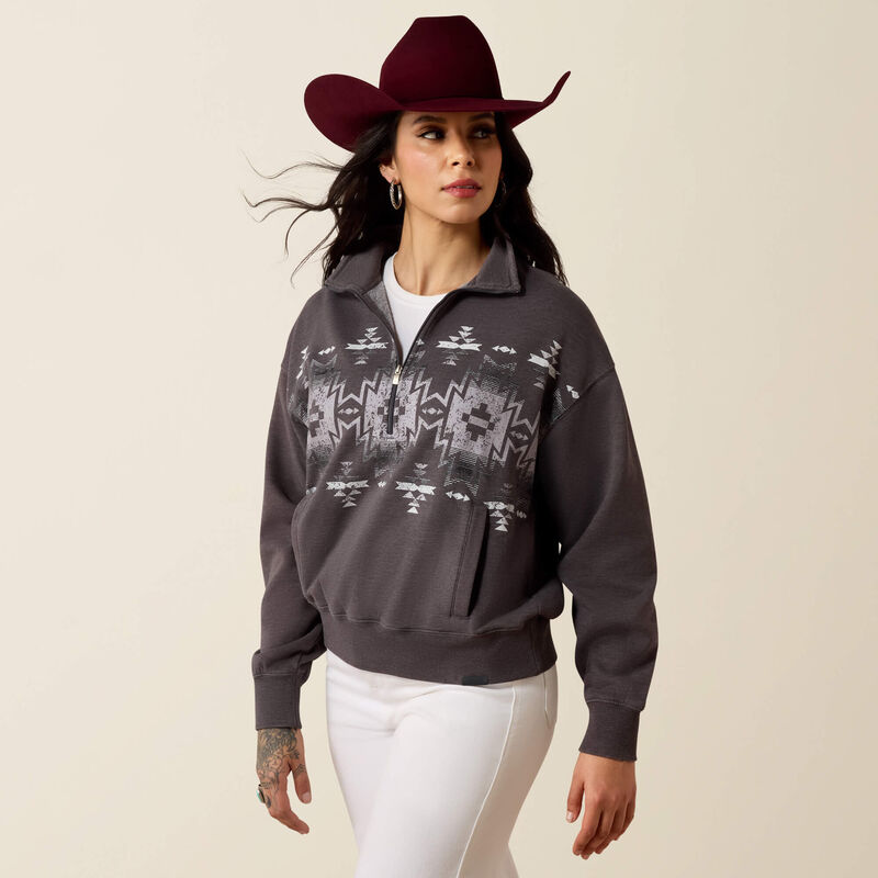 FERN 1/2 ZIP SWEATSHIRT