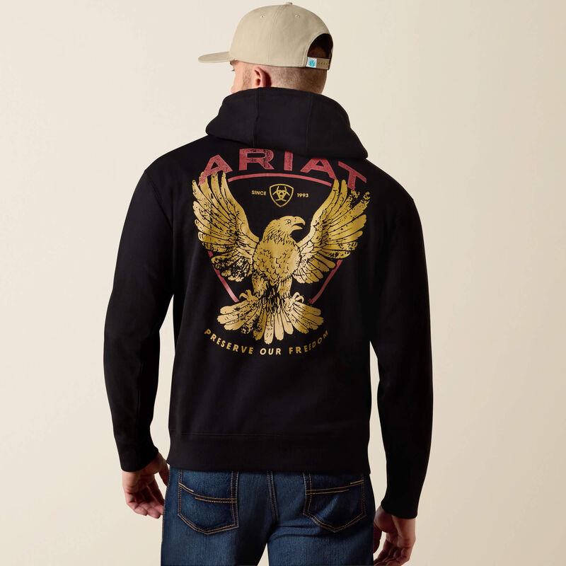 ARIAT RUSTIC EAGLE HOODIE