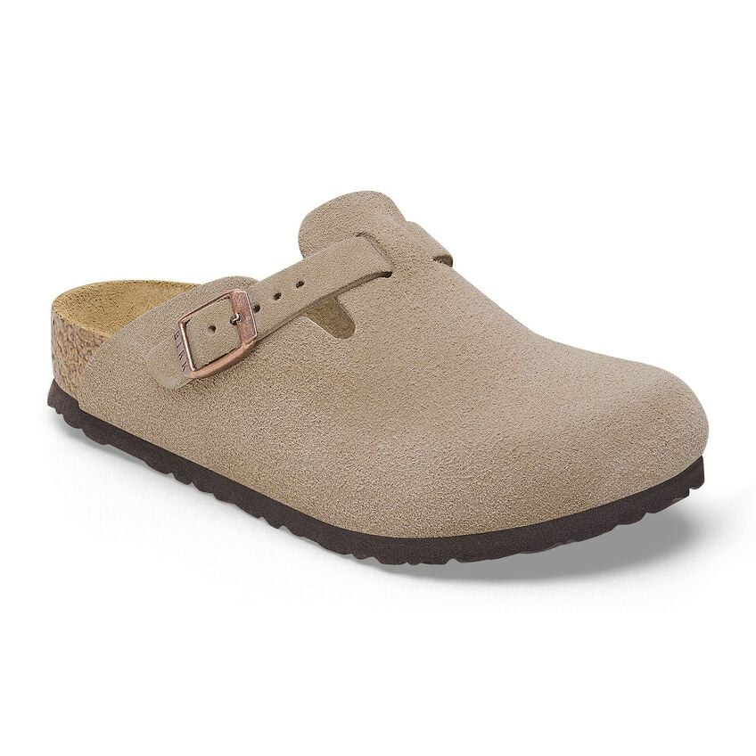 KIDS' BOSTON TAUPE SUEDE