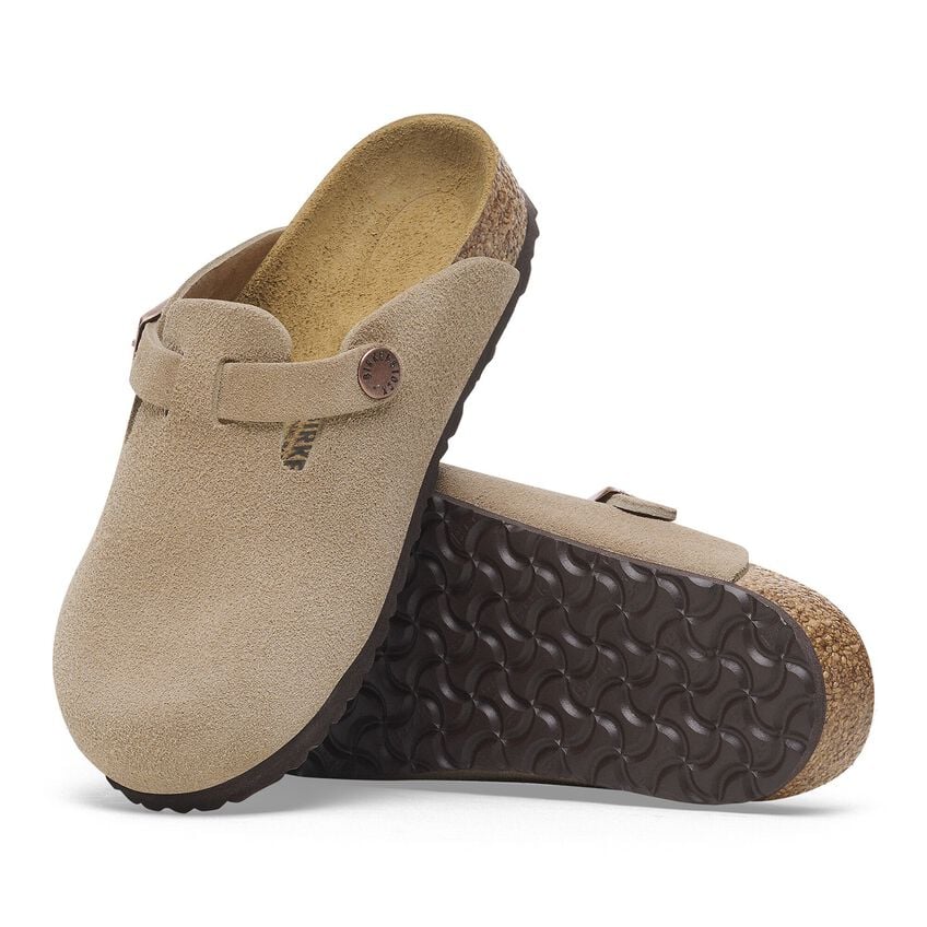 KIDS' BOSTON TAUPE SUEDE