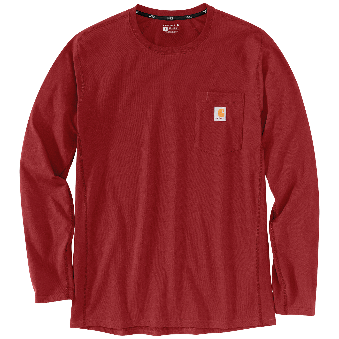 FORCE RELAXED FIT LONG-SLEEVE POCKET T-SHIRT