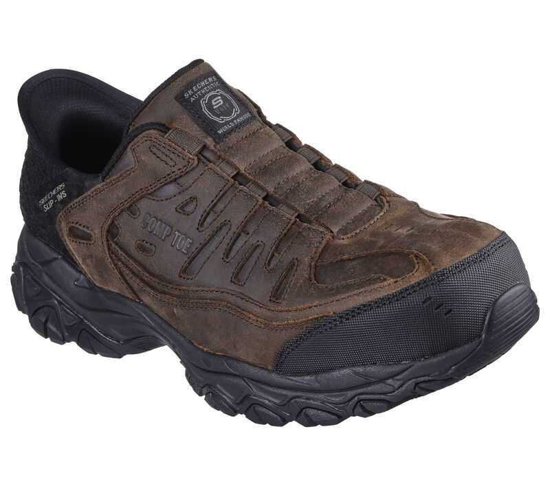 SKECHERS SLIP-INS WORK: HOLDREDGE RYKER- WIDE (COMP TOE)