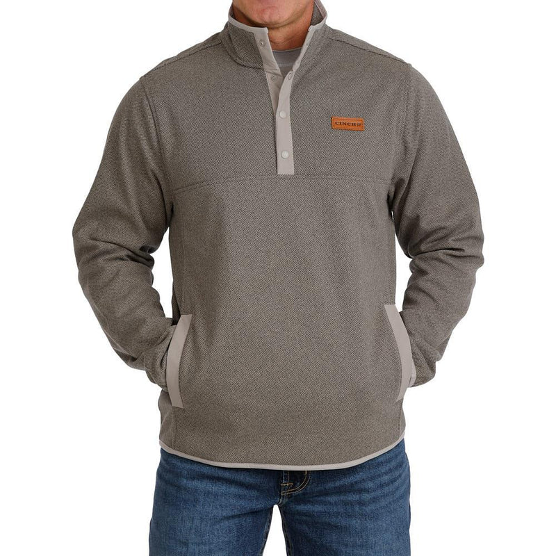 CINCH HERRINGBONE PULLOVER