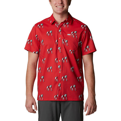 UGA SUPER SLACK TIDE LOGO PRINT SHIRT