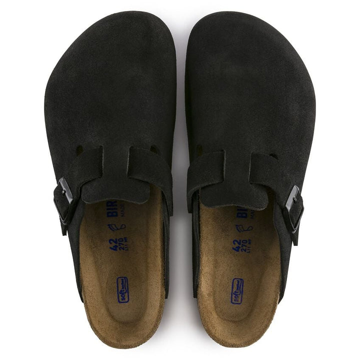 BOSTON SOFT FOOTBED SUEDE LEATHER