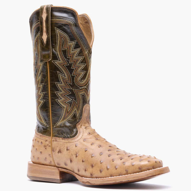 PRCA FULL QUILL OSTRICH WESTERN BOOT