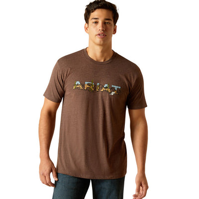 ARIAT DESERTSCAPE LOGO GRAPHIC T-SHIRT