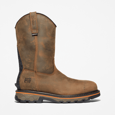 MEN'S TRUE GRIT PULL ON COMPOSITE TOE  WATERPROOF WORK BOOT