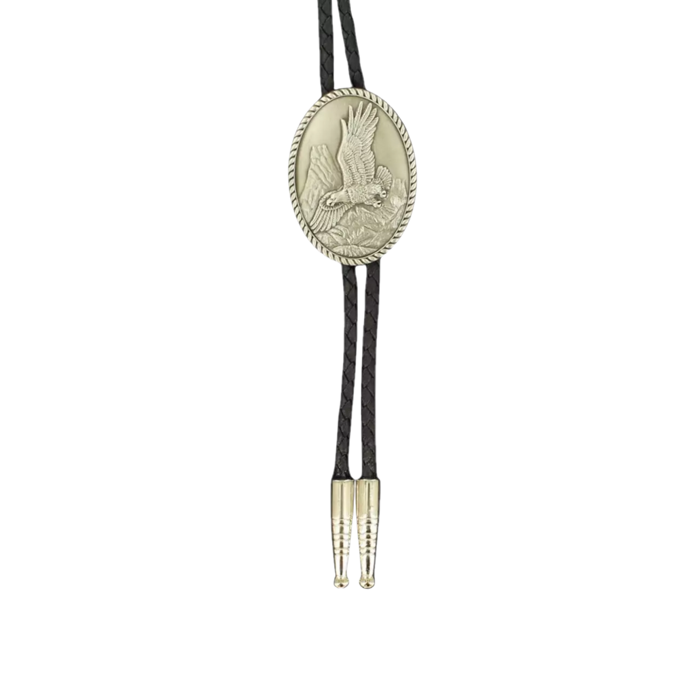 BOLO TIE PEWTER EAGLE