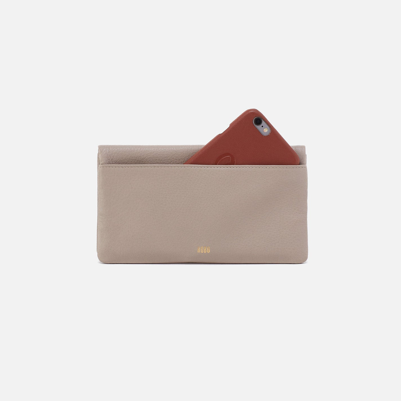 LUMEN CONTINENTAL WALLET TAUPE