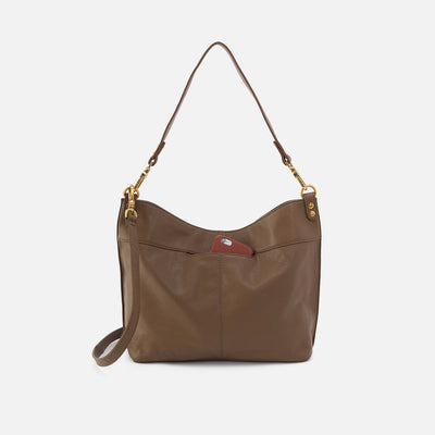 PIER SHOULDER BAG DARK ELM