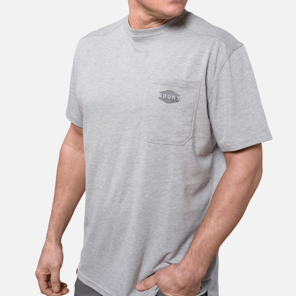 BRUNT SHORT SLEEVE POCKET T-SHIRT