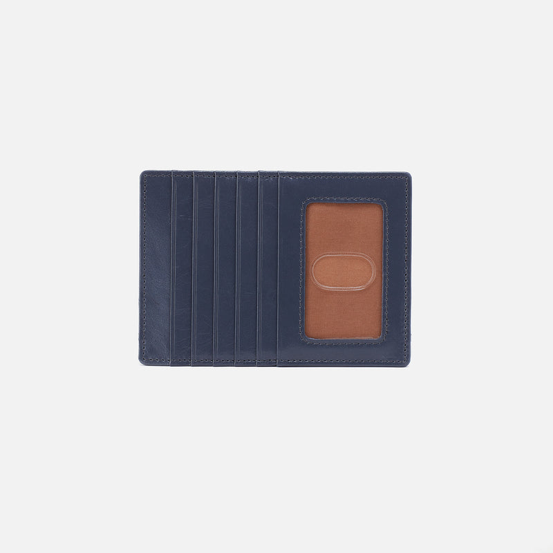 EURO SLIDE CARD CASE - BLUE STONE