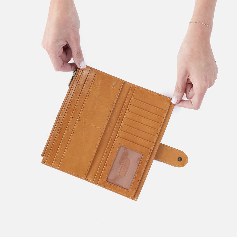 DUNN CONTINENTAL WALLET NATURAL