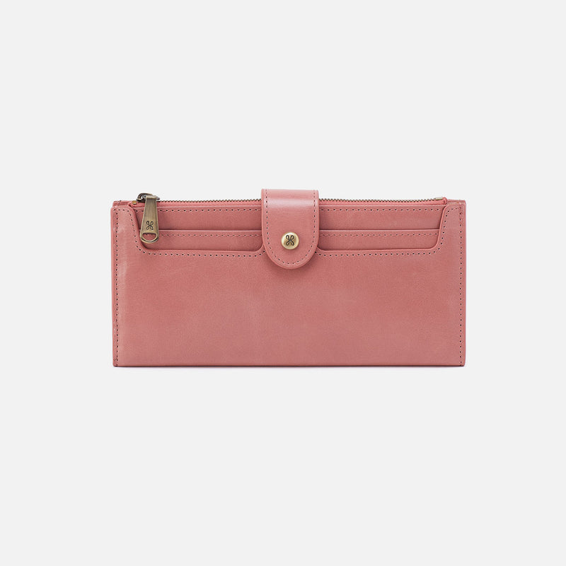 DUNN CONTINENTAL WALLET ROSE