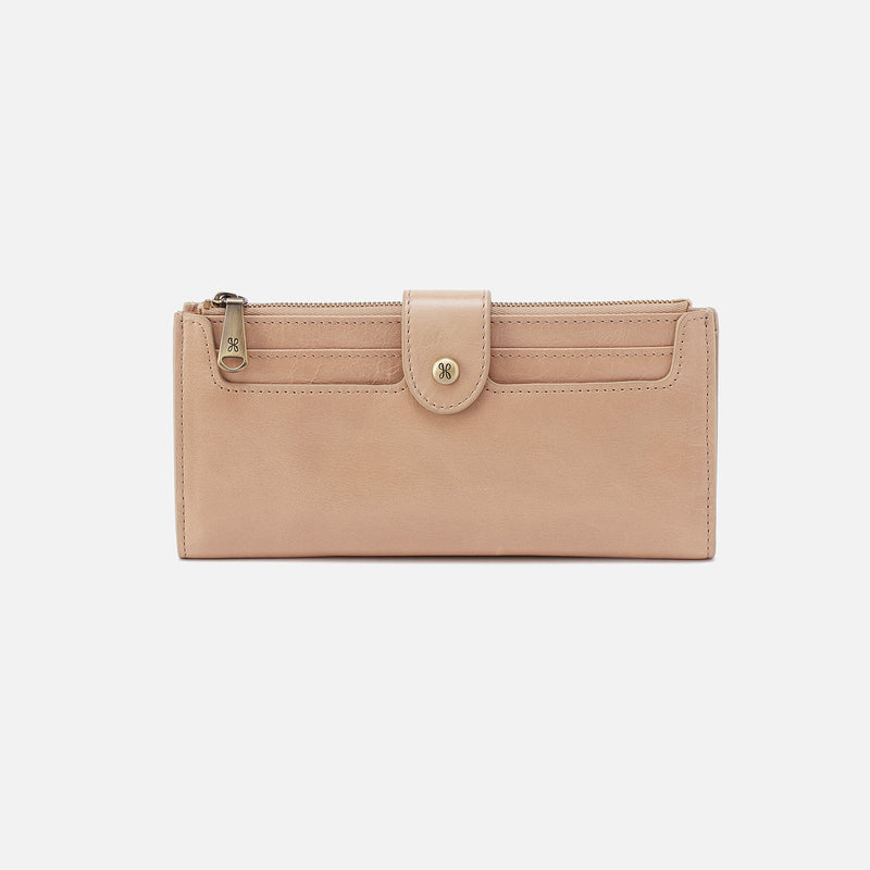 DUNN CONTINENTAL WALLET SAND