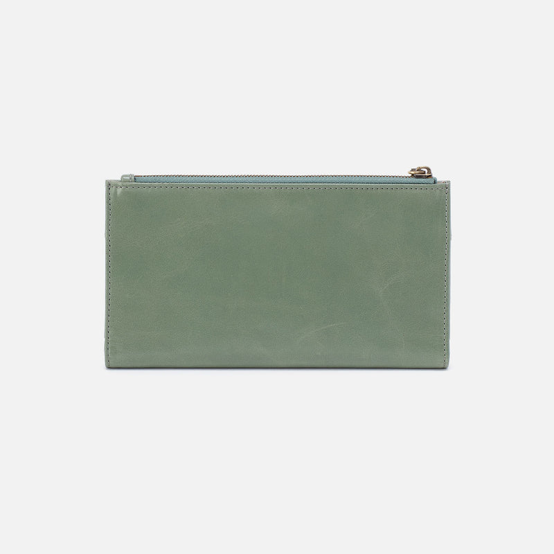 JILL LARGE BIFOLD WALLET JADE