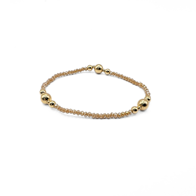 NANTUCKET SHIMMER COLLECTION 14K GOLD-FILLED BEADED BRACELET