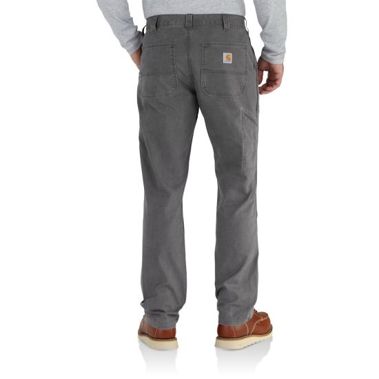 MEN'S WORK PANT- RELAXED FIT- RUGGED FLEX - CANVAS