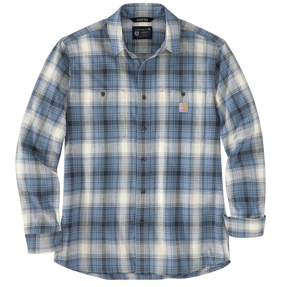 MEN'S RUGGED FLEX RELAXED FIT LIGHWEIGHT LONG-SLEEVE SHIRT