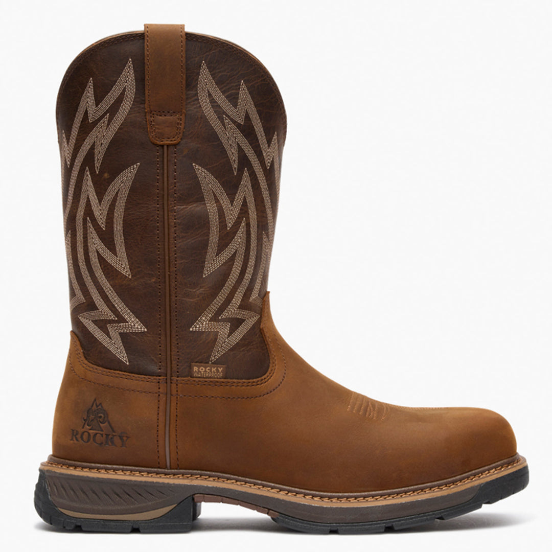 ROCKY RIDE LTE CARBON TOE WESTERN BOOT