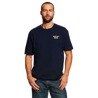 REBAR COTTON STRONG LOGO T-SHIRT