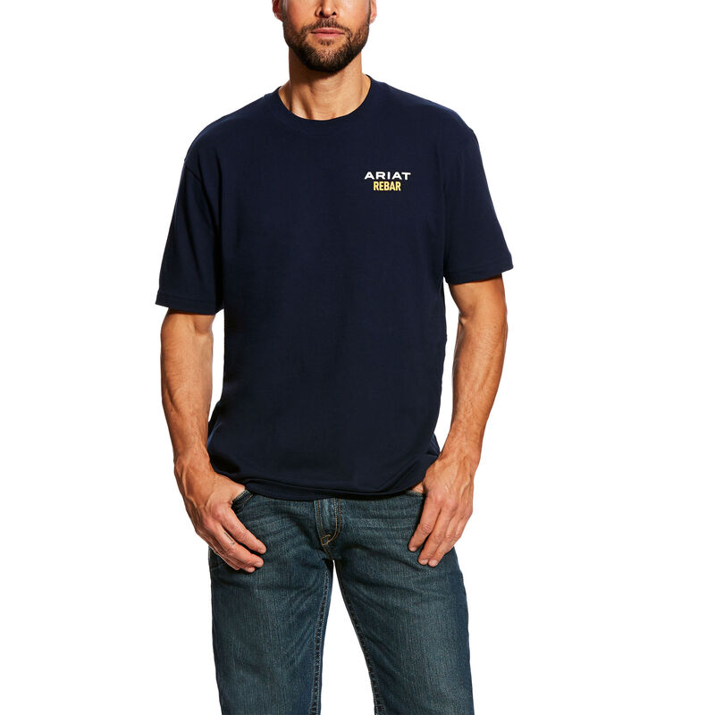 REBAR COTTON STRONG LOGO T-SHIRT