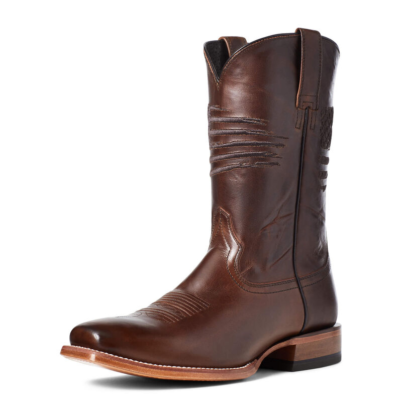 CIRCUIT PATRIOT SQUARE TOE WESTERN BOOT