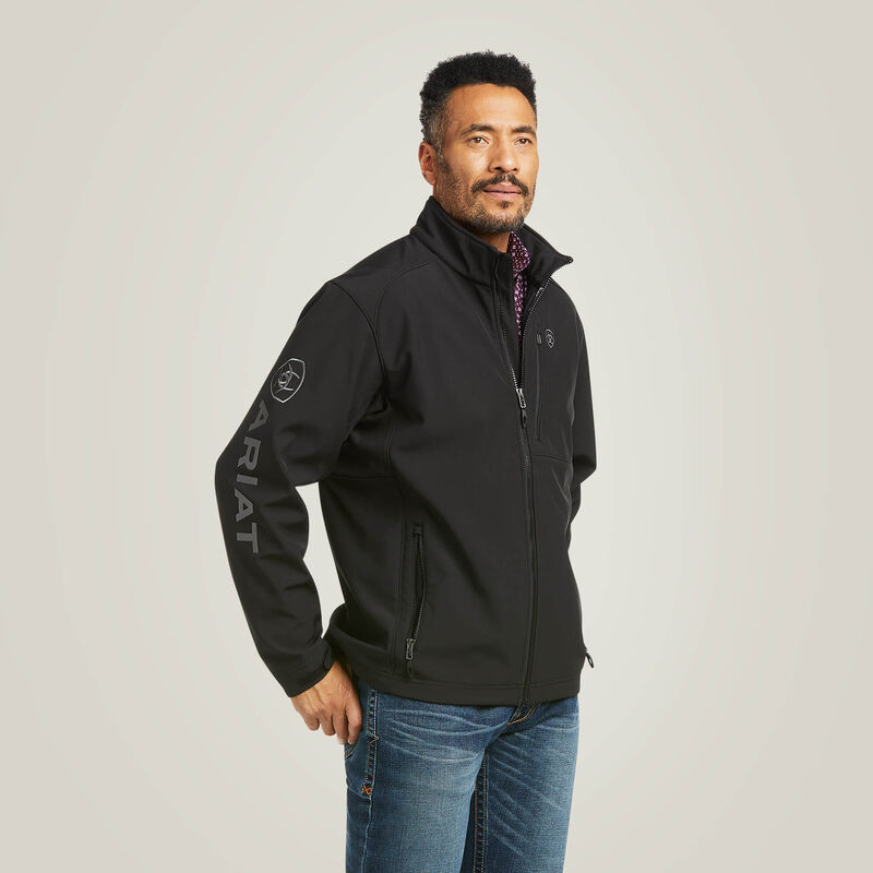 LOGO 2.O PATRIOT SOFTSHELL WATER RESISTANT JACKET