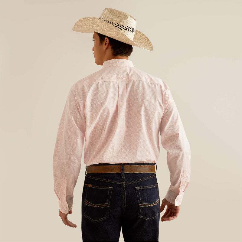 WRINKLE FREE SHILAH SHIRT - PINK