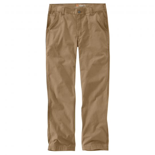 RUGGED FLEX RIGBY RELAX FIT PANT - DARK KHAKI