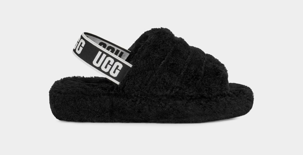 FLUFF YEAH SLIDE - BLACK