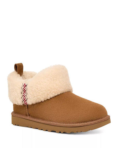 ULTRA MINI UGG BRAID - CHESTNUT