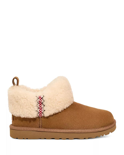 ULTRA MINI UGG BRAID - CHESTNUT