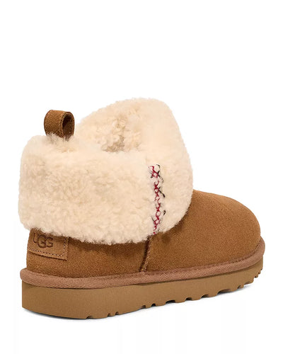 ULTRA MINI UGG BRAID - CHESTNUT