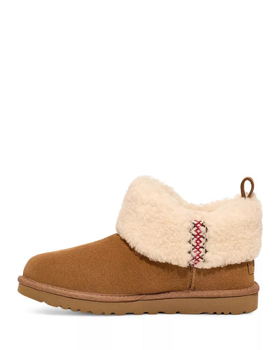 ULTRA MINI UGG BRAID - CHESTNUT