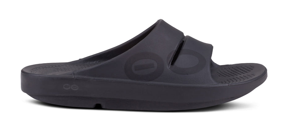 OOAHH UNISEX SPORT SLIDE - BLACK