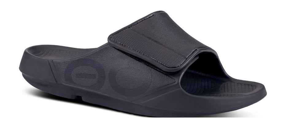 MEN'S OOAHH SPORT FLEX SLIDE - BLACK