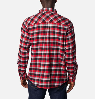 UGA BRIGHT RED PLAID FLANNEL