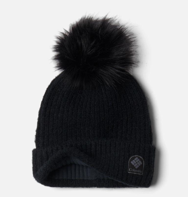 WINTER BLUR POM POM BLACK