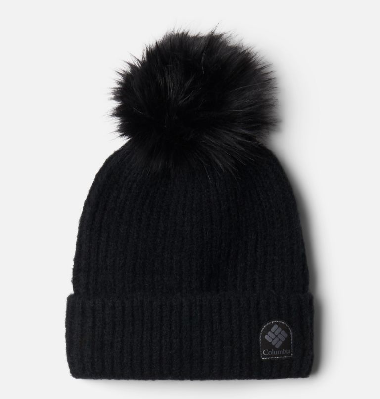 WINTER BLUR POM POM BLACK