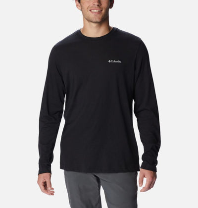 MEN'S THISTLETOWN HILLS LS CREW - BLACK