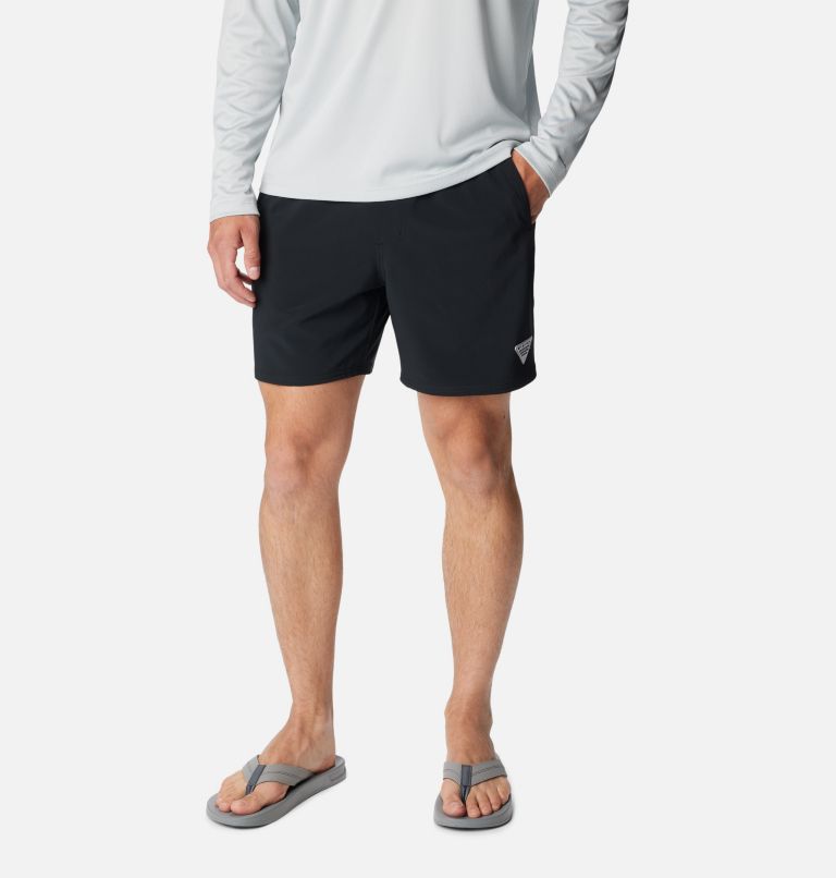 PFG TERMINAL ROAMER STRETCH SHORTS - BLACK