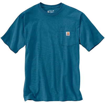 K87 LOOSE FIT POCKET TEE - DEEP LAGOON